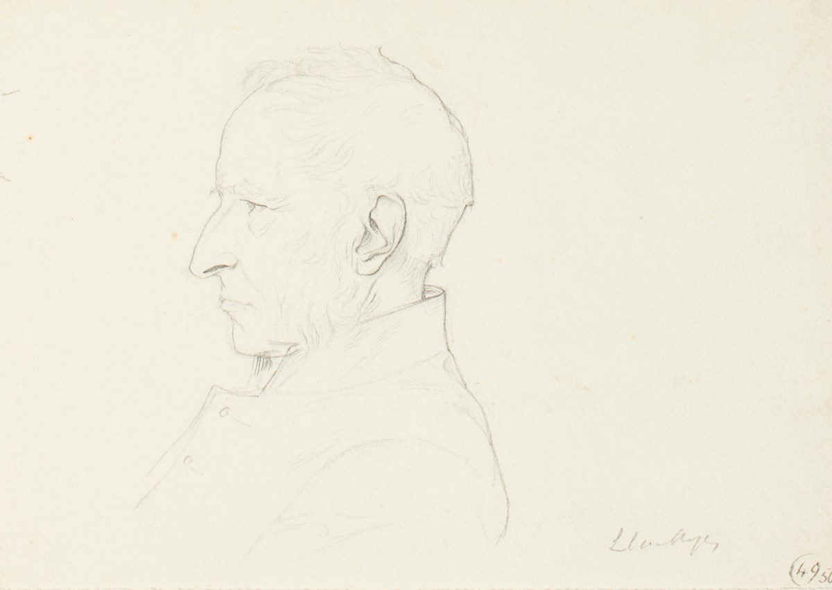 Henry Hugh Armstead RA, Profile portrait of Bishop Ollivant for monuments in Llandaff Cathedral