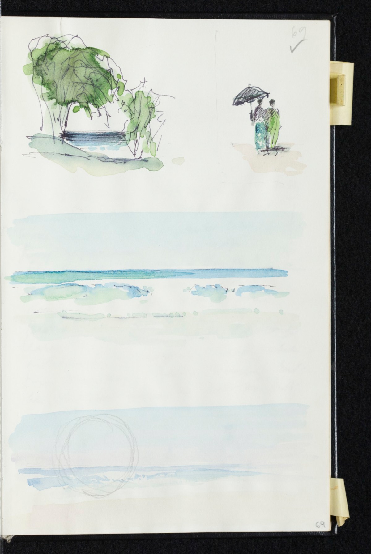 Sir Hugh Casson PRA, Sri Lanka sketchbook