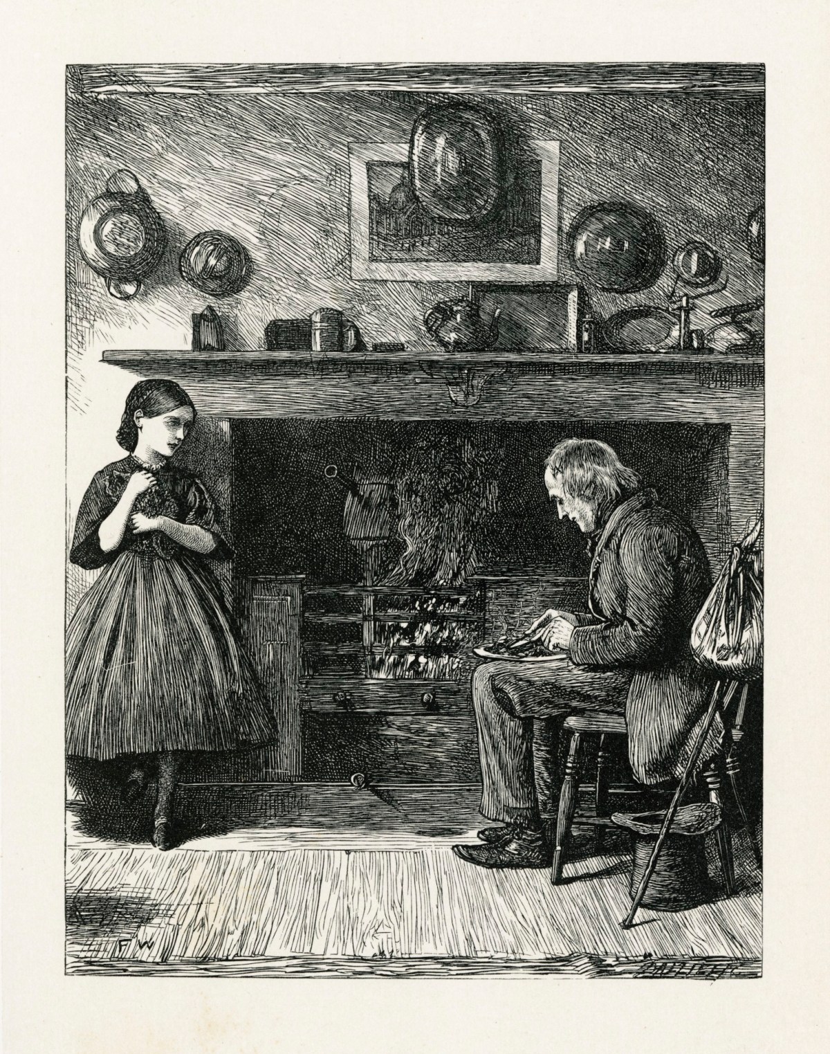 Frederick Walker ARA, Broken Victuals