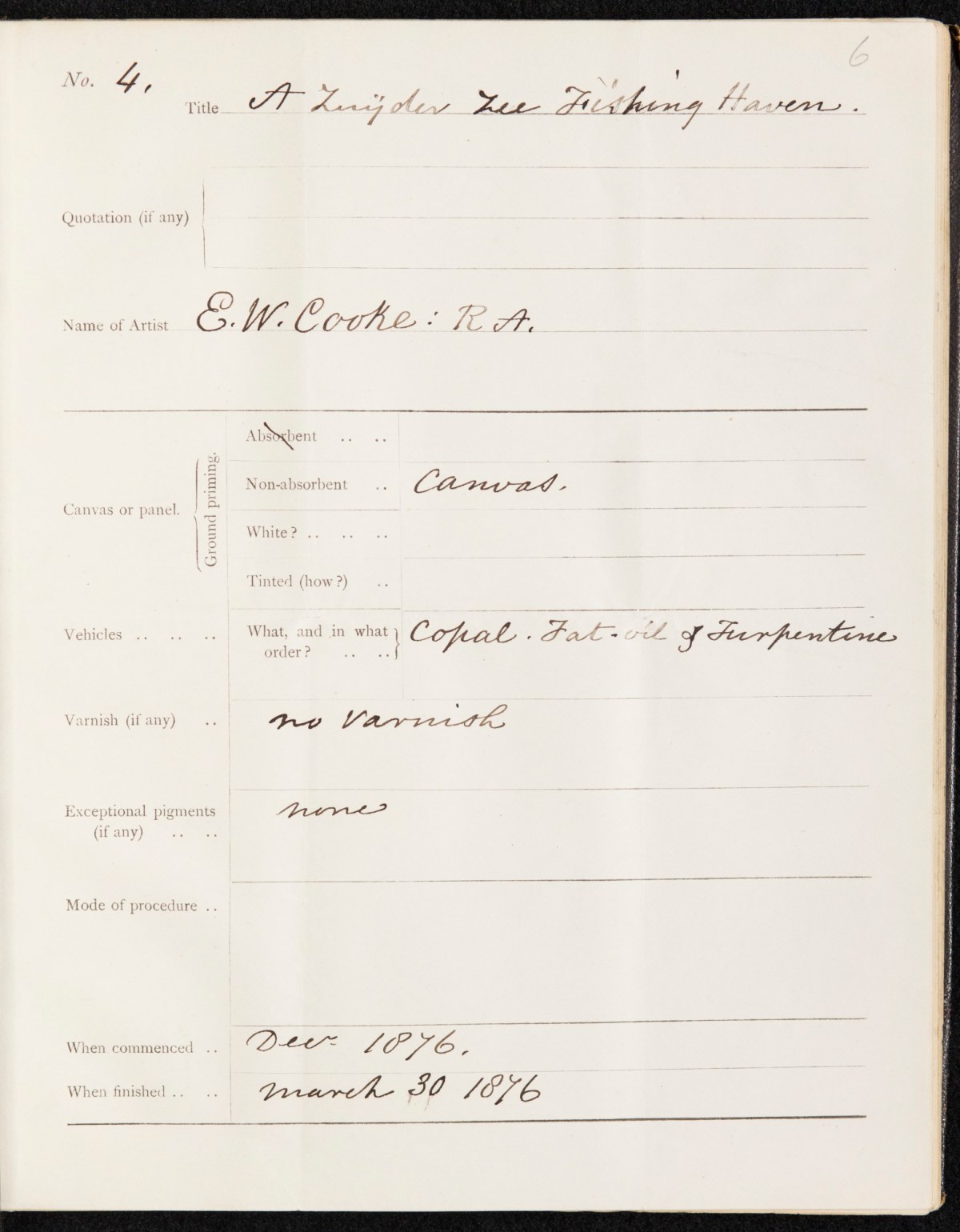 , Members' methods of procedure