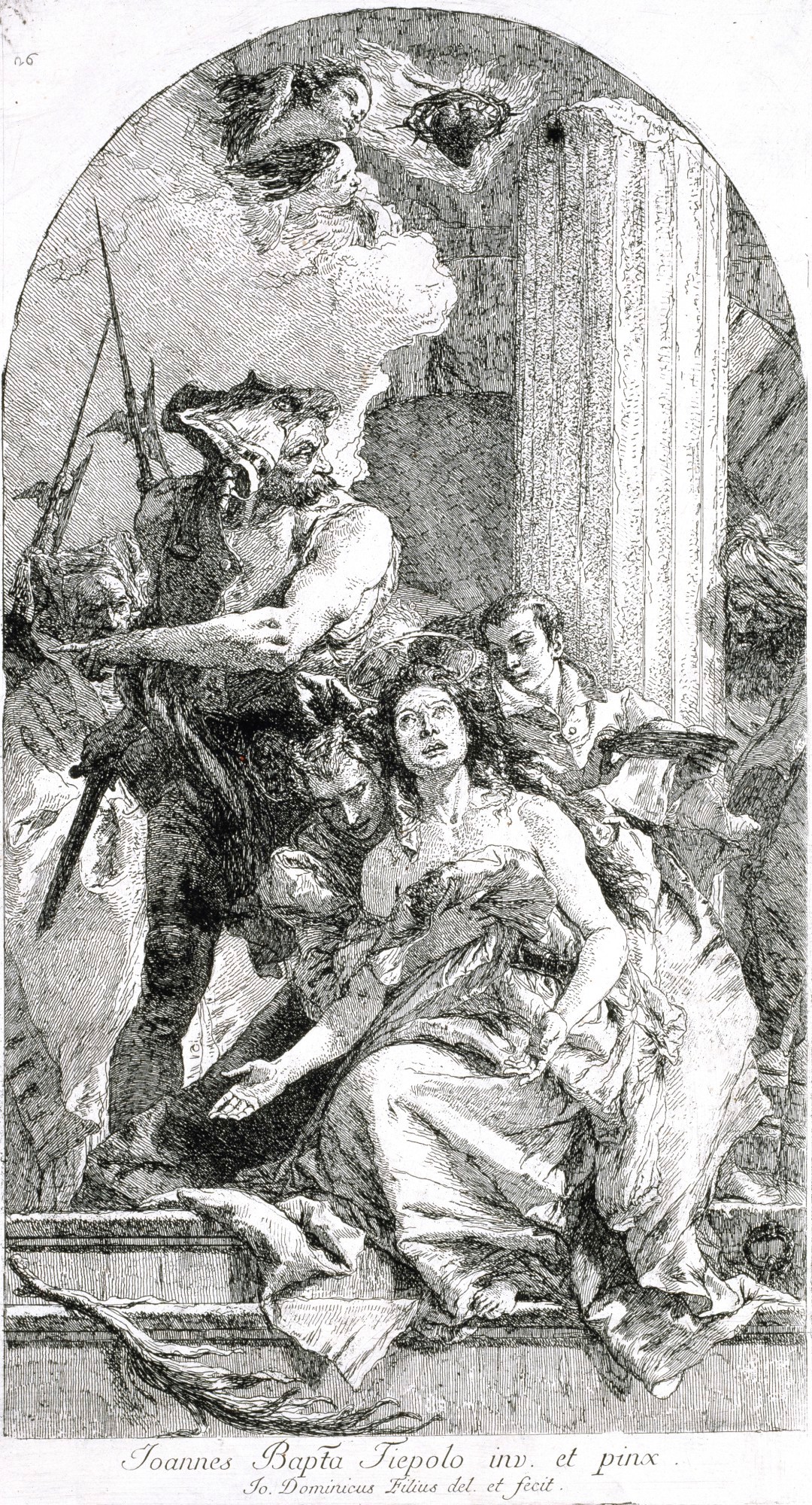 Giandomenico Tiepolo, The Martyrdom of St. Agatha