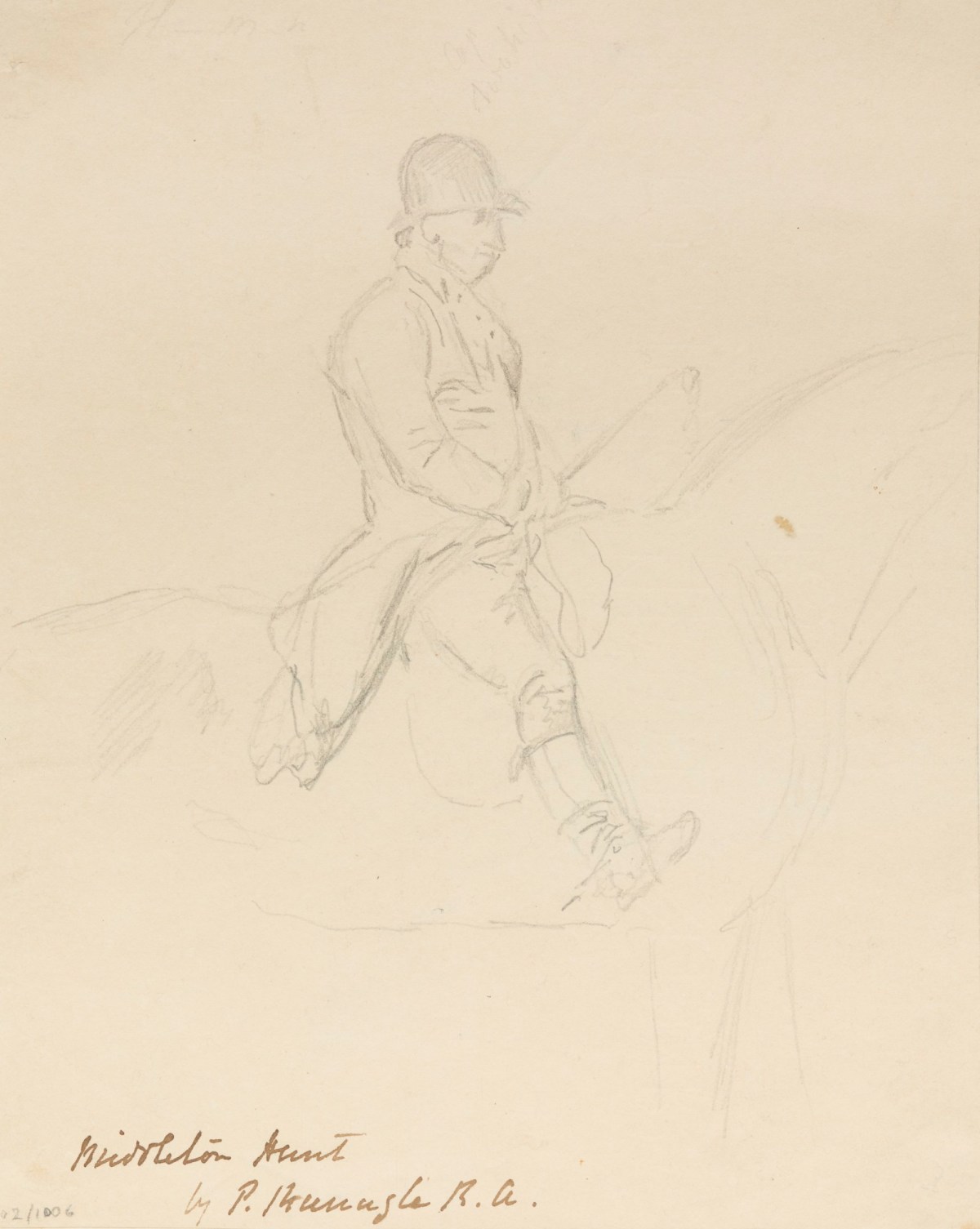 Philip Reinagle RA, Man on horseback