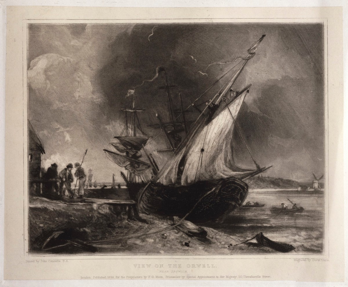John Constable RA, View on the Orwell
