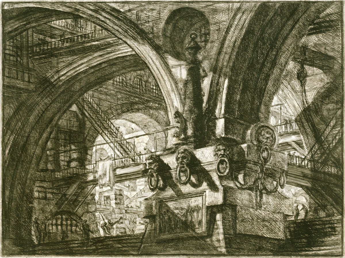 Giovanni Battista Piranesi, The Pier with a Lamp