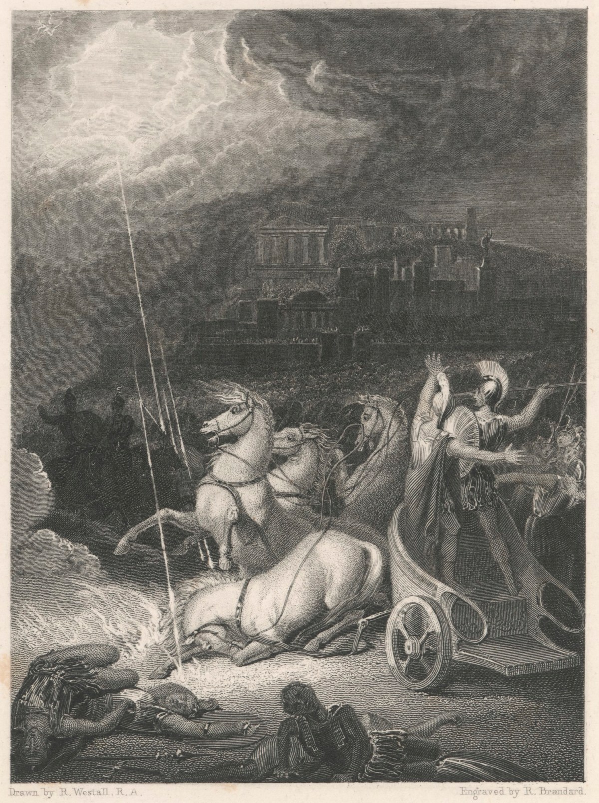 Richard Westall RA, Nestor and Tydides