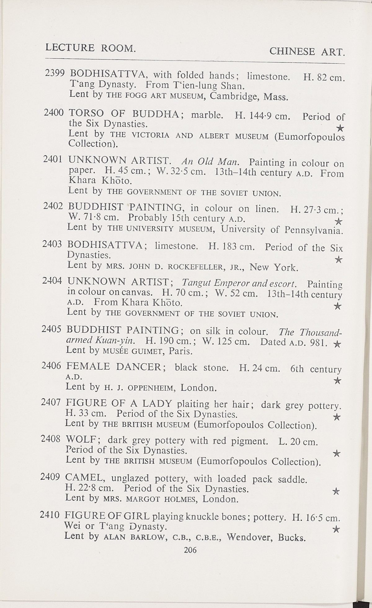 Page 234 of 1935-36 - International Exhibition of Chinese Art