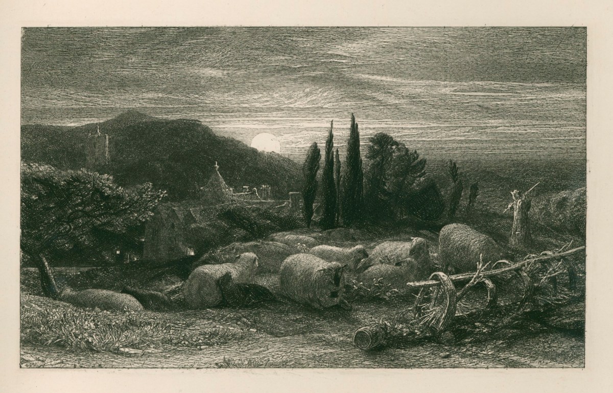 Samuel Palmer, The Rising Moon