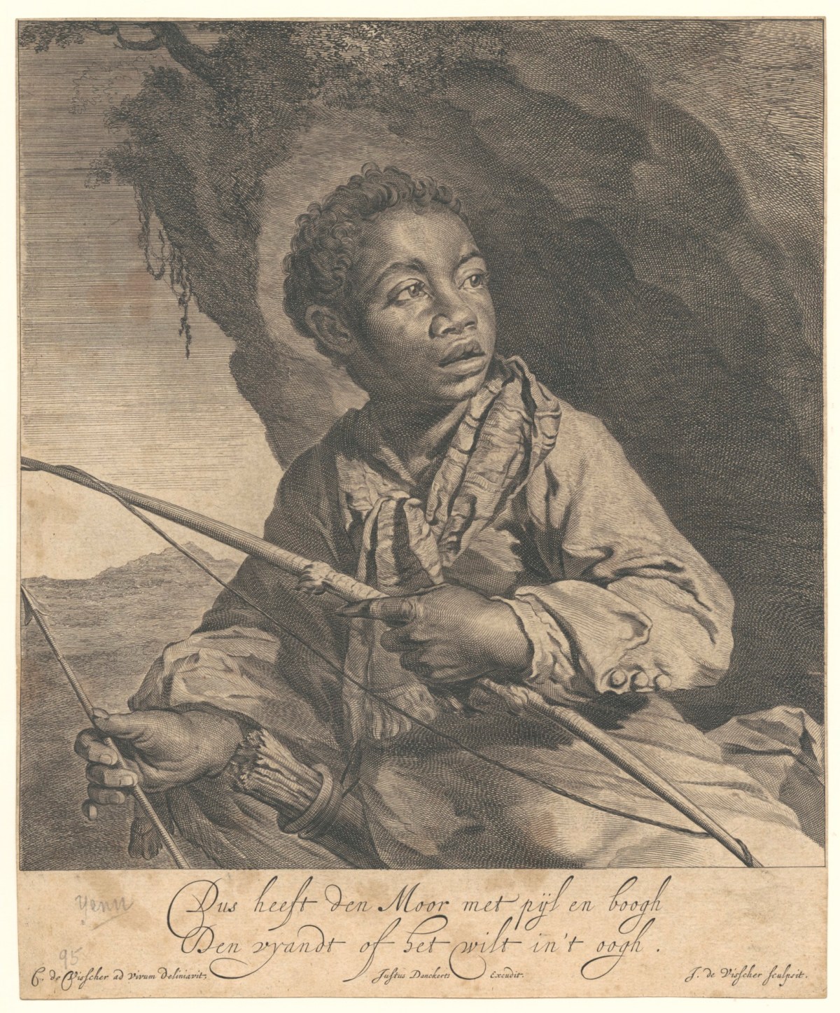 Jan Visscher, The Young Archer