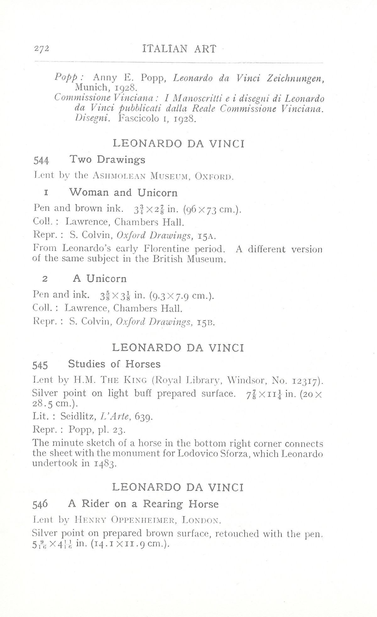 Page 276 of 1930 - Exhibition of Italian Art 1200-1900
