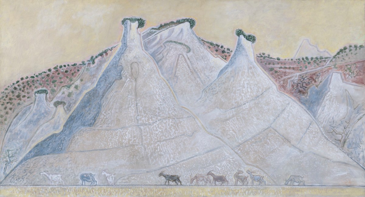 John Craxton RA, Landscape, Kaloudiana