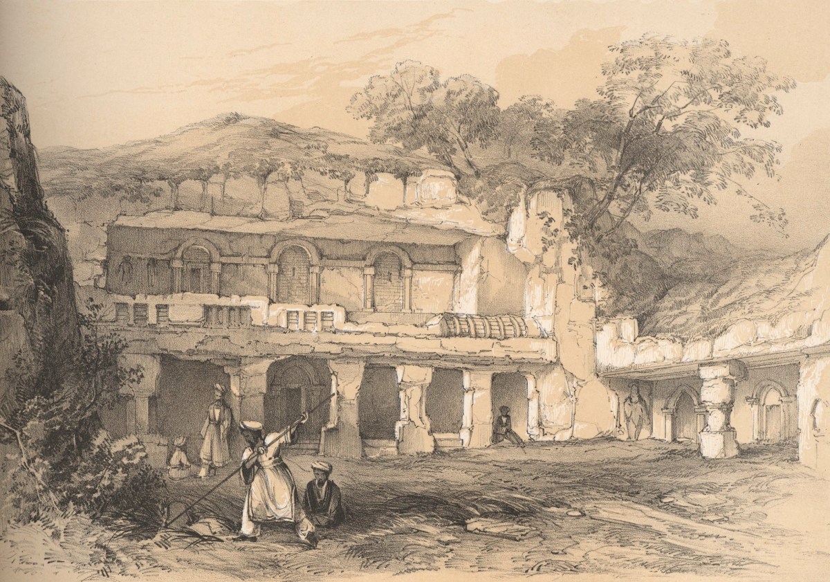 James Fergusson, Cuttack: Exterior of a Vihara on the Udyagiri Hill