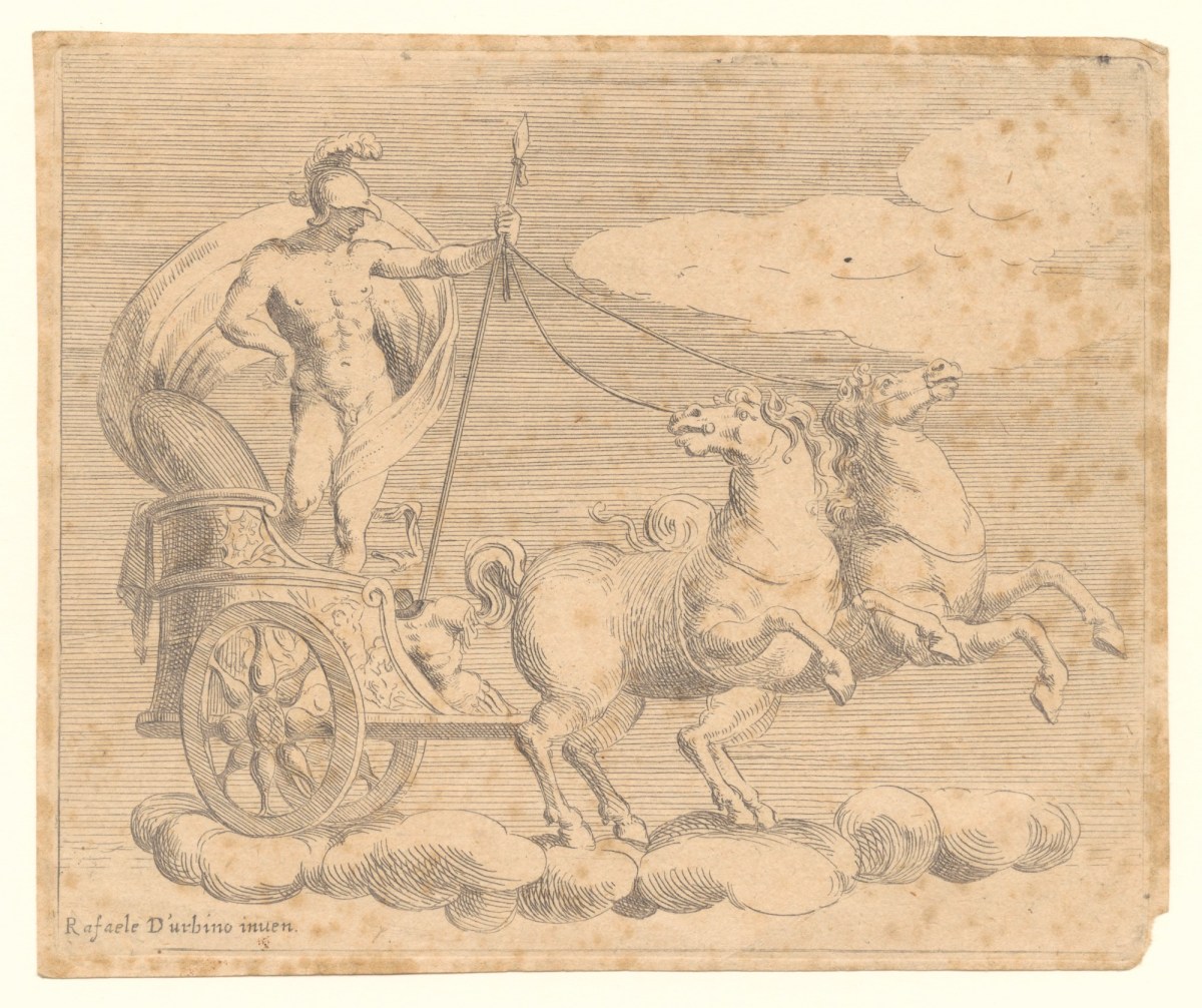 Raphael, Mars in his Chariot