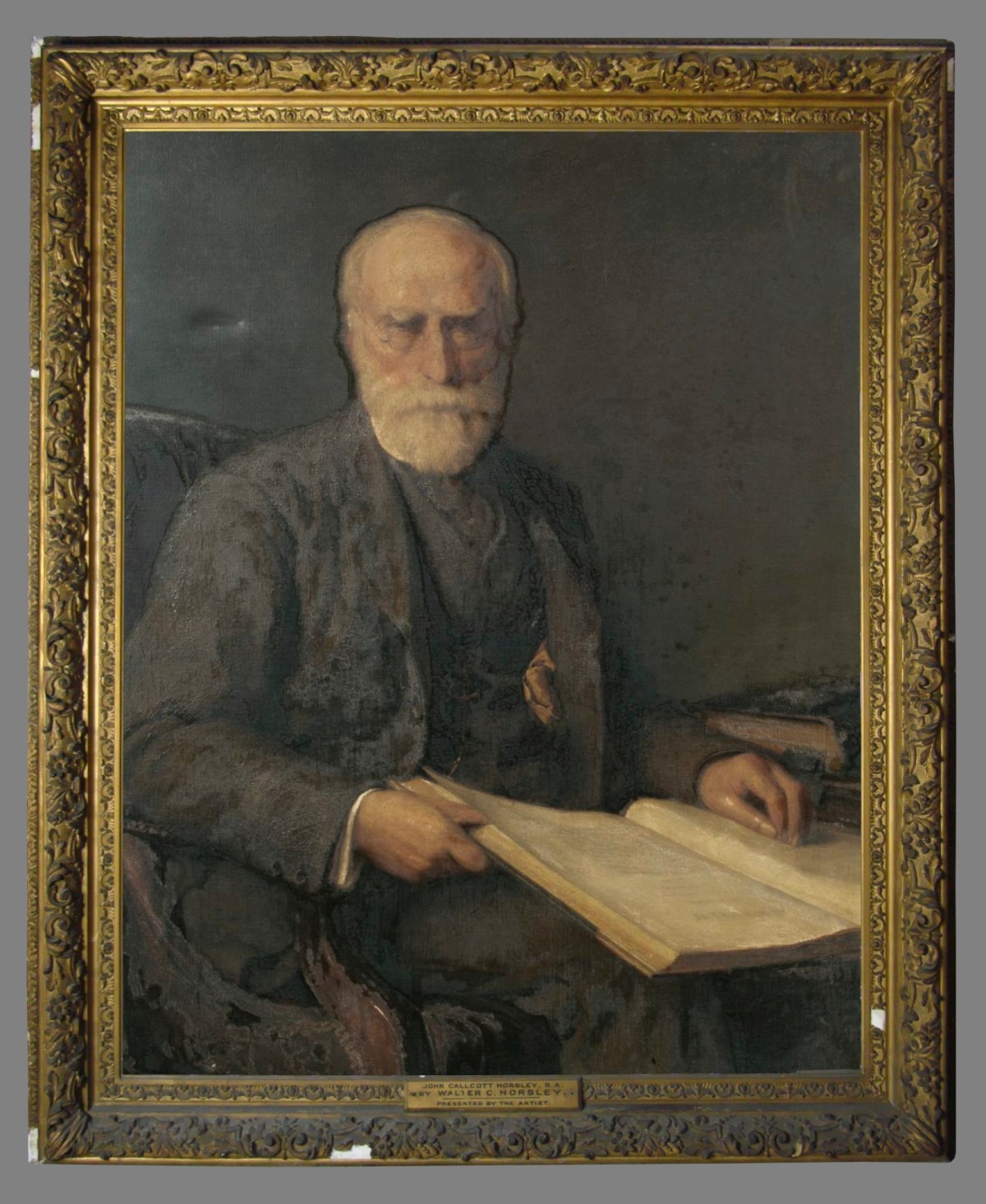 Unknown, Outer frame for W.C. Horsley's 'Portrait of JC Horsley'