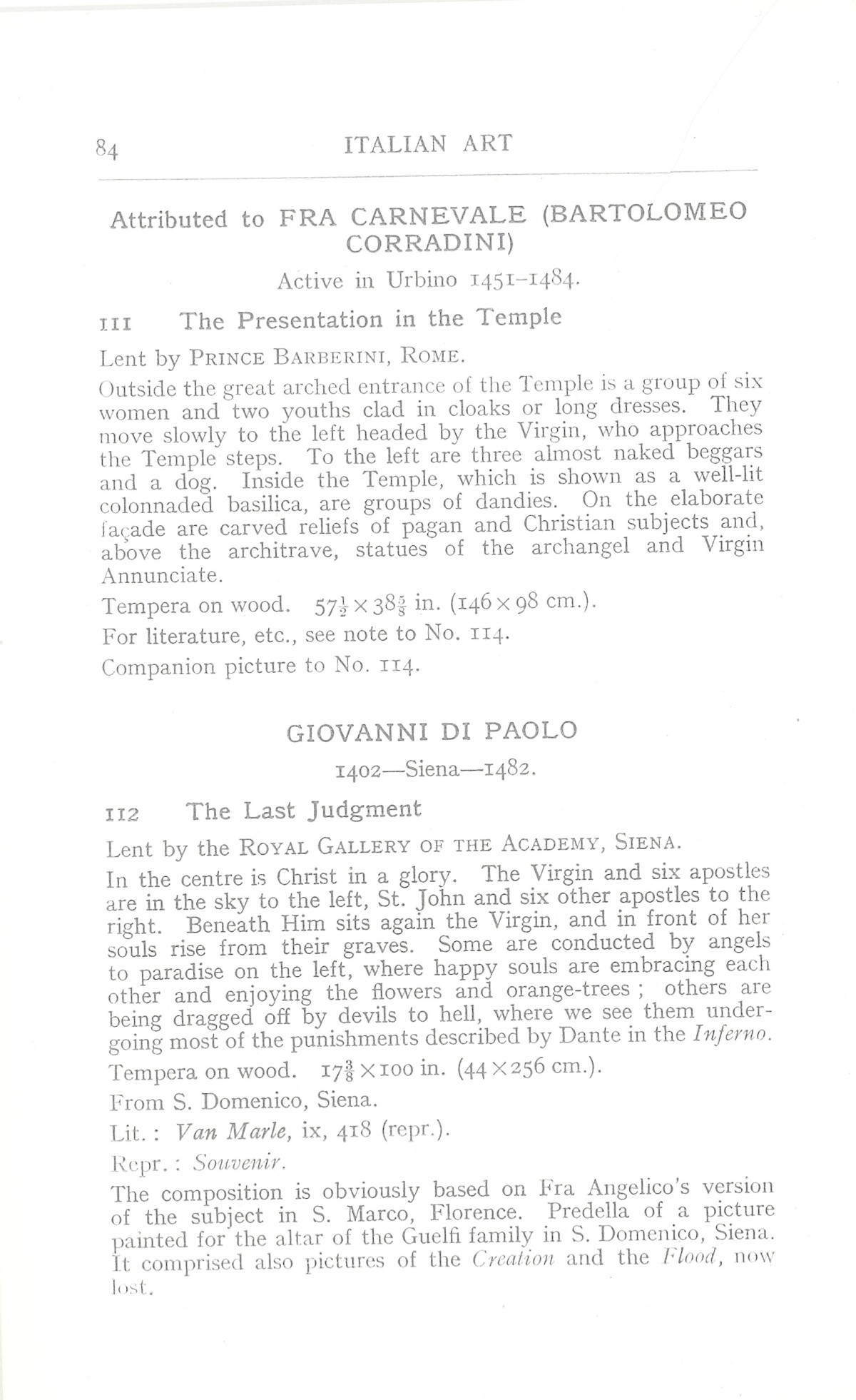 Page 88 of 1930 - Exhibition of Italian Art 1200-1900