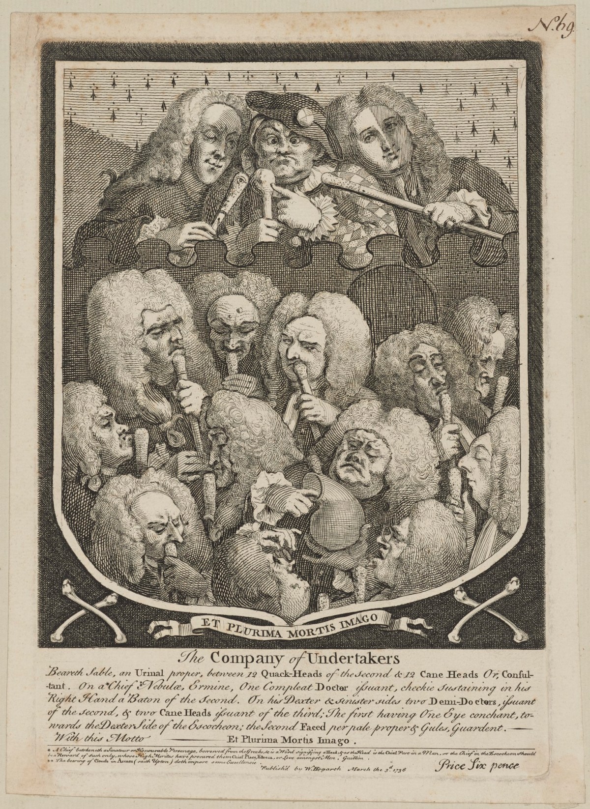 William Hogarth, The Company of Undertakers