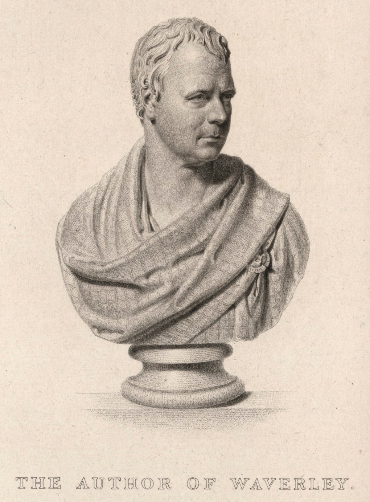 Sir Francis Chantrey RA, Portrait bust of Sir Walter Scott