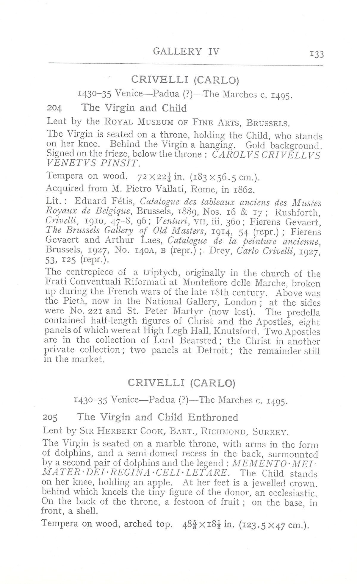 Page 137 of 1930 - Exhibition of Italian Art 1200-1900