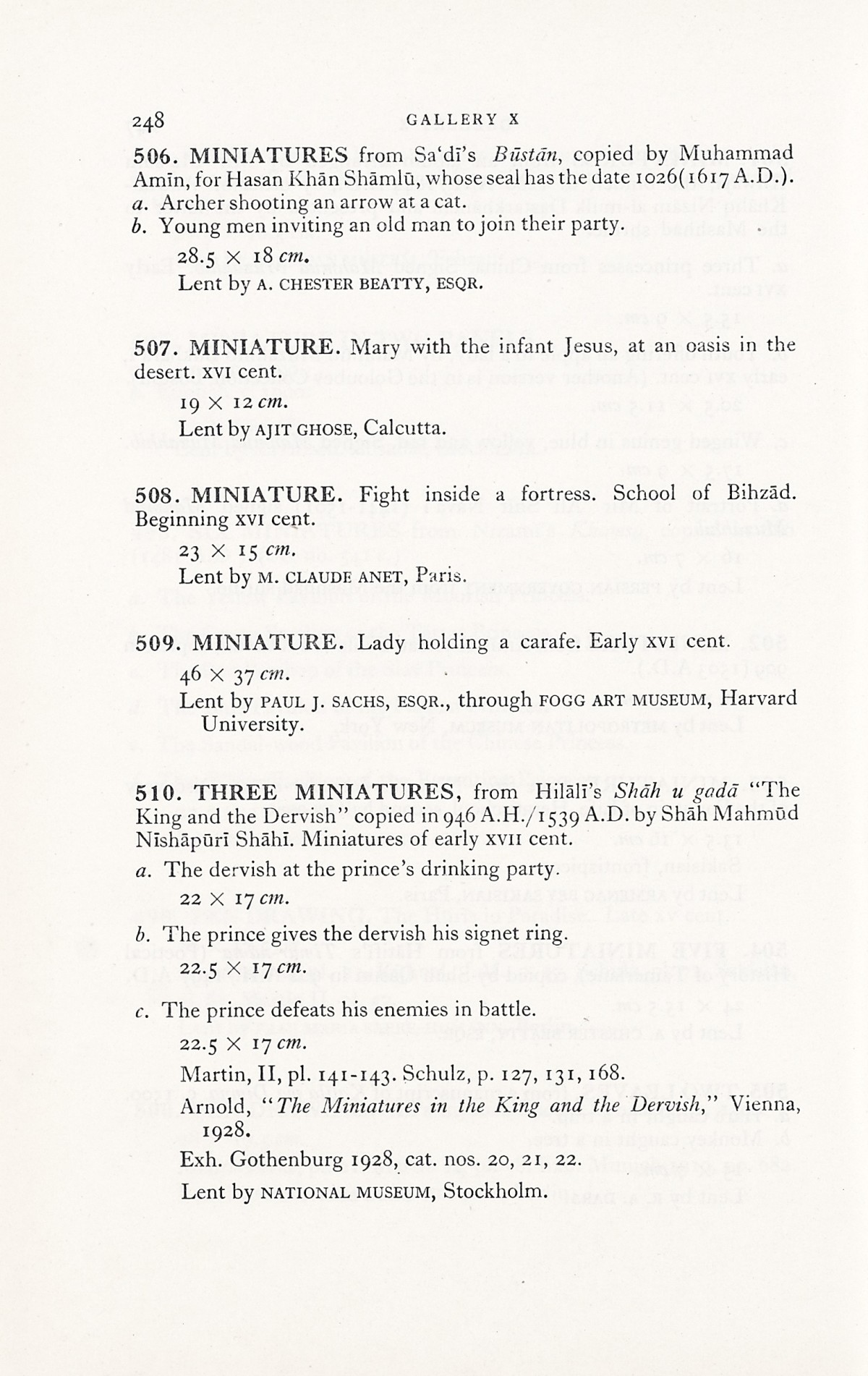 Page 276 of 1931 - International Exhibition of Persian Art
