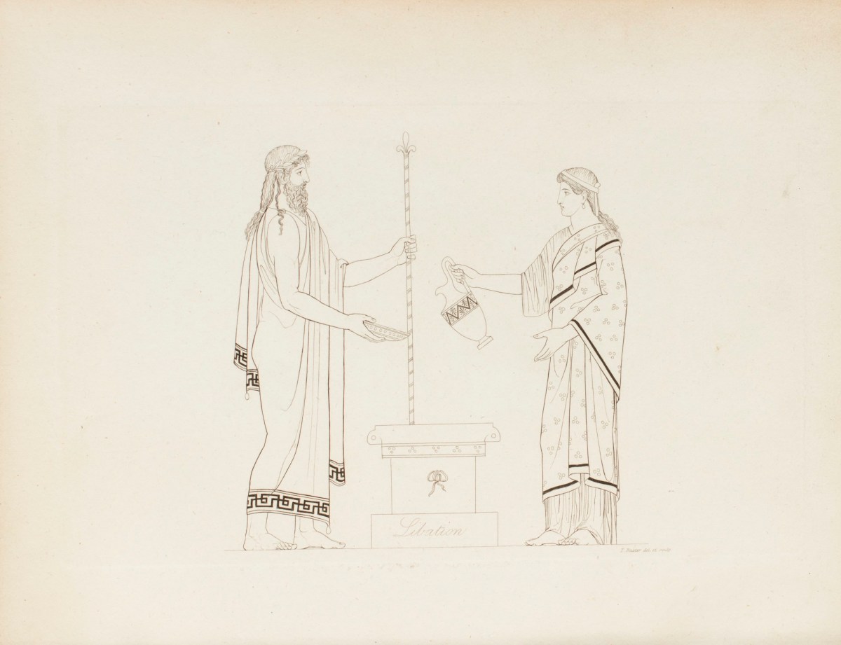Thomas Baxter, Libation