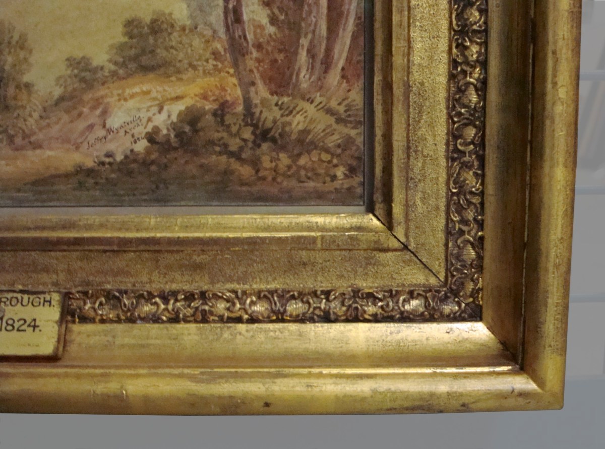 Unknown, Frame for Sir Jeffry Wyatville RA 'Design for a Mansion for the First Earl of Yarborough'