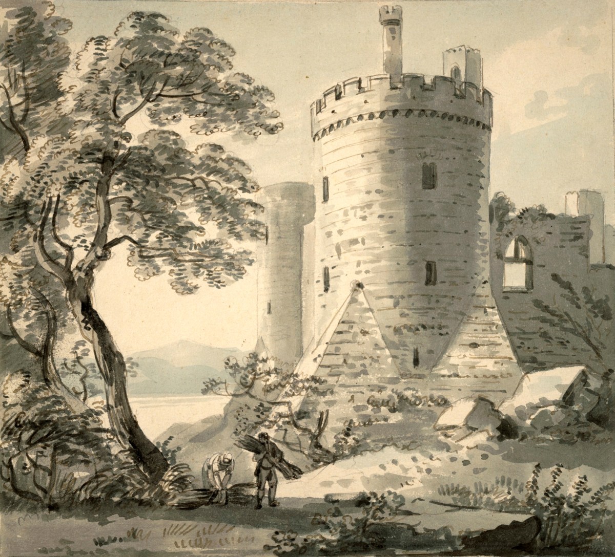 A Castle', Paul Sandby