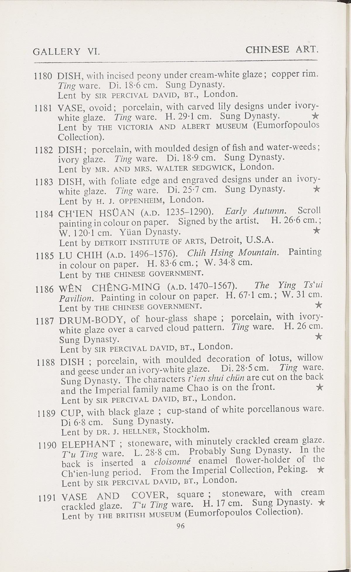 Page 124 of 1935-36 - International Exhibition of Chinese Art
