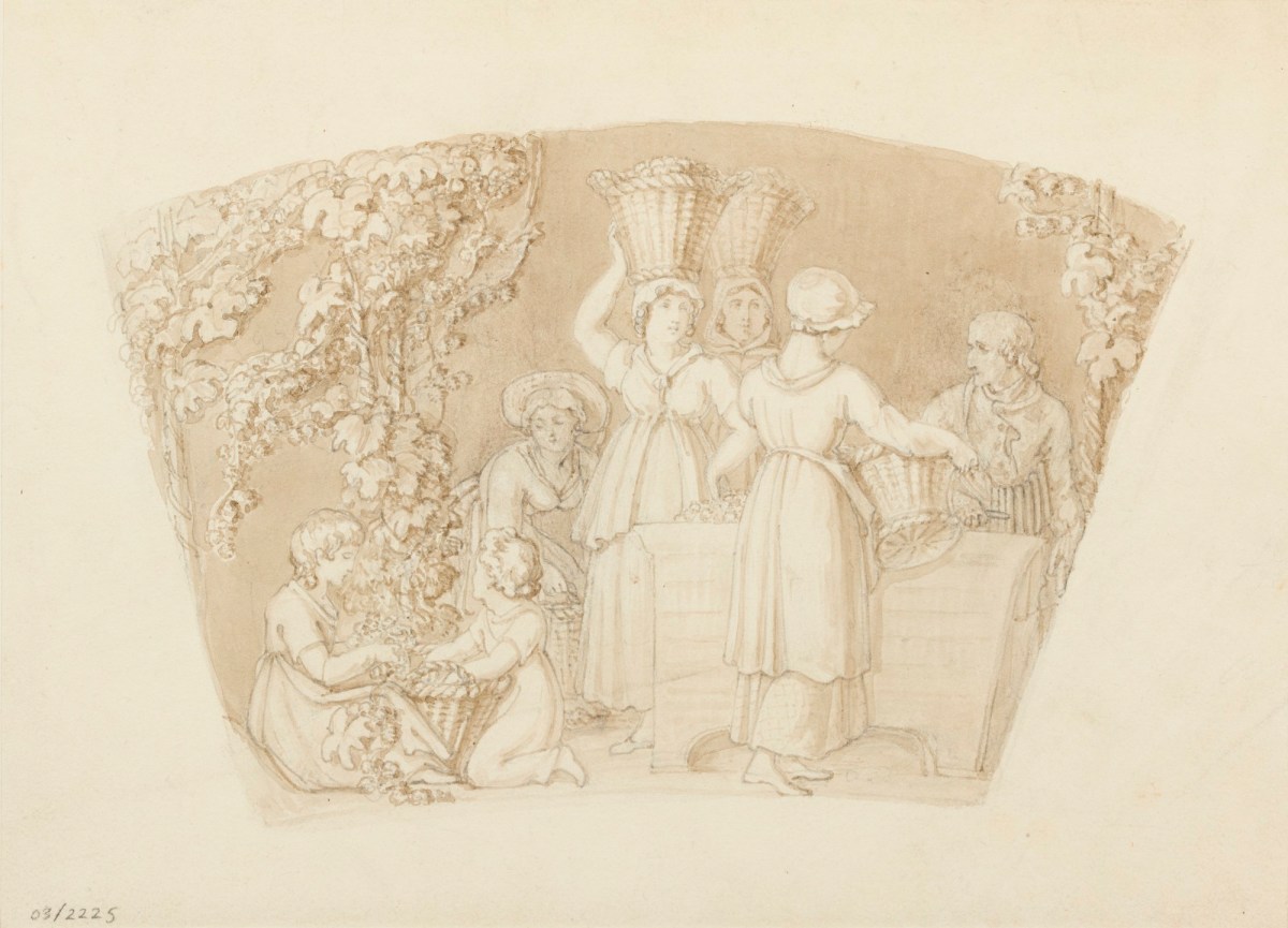 Thomas Stothard RA, Design for the border of a shield or dish