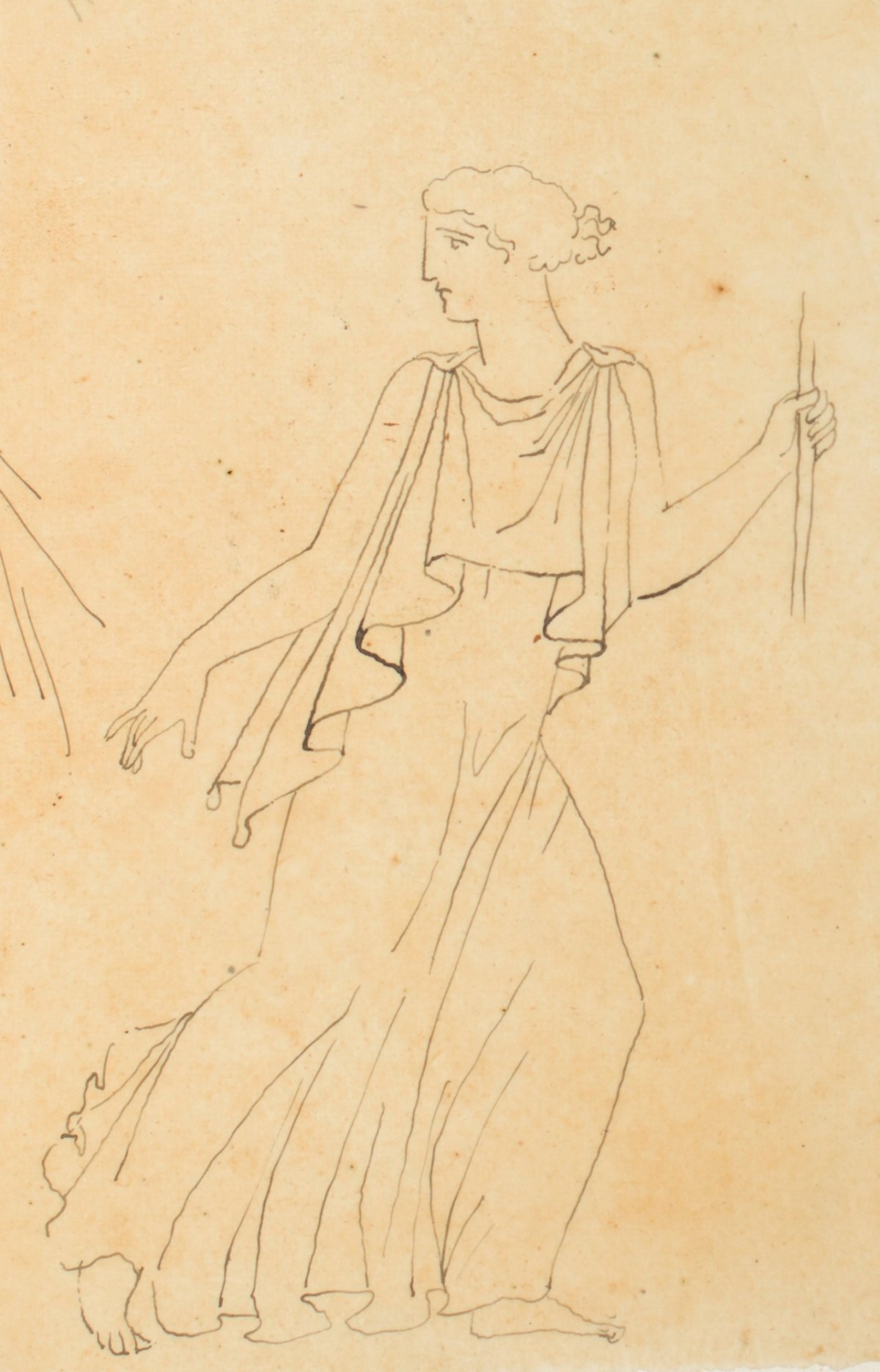 Pietro Santi Bartoli, Plate 104: Decebalus addressing the Dacians; and Decebalus stabbing himself to death