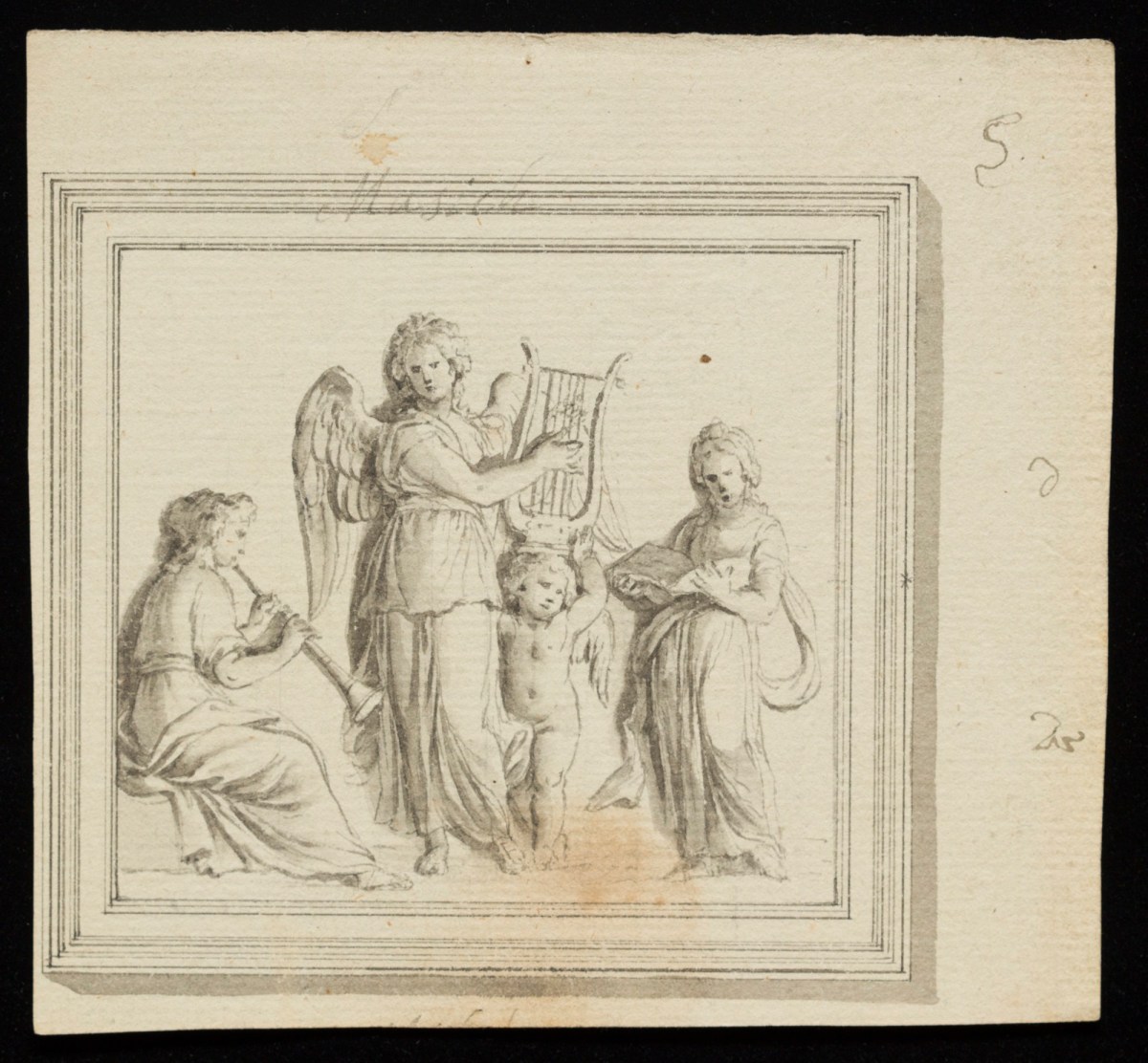Giovanni Battista Cipriani RA, Musick
