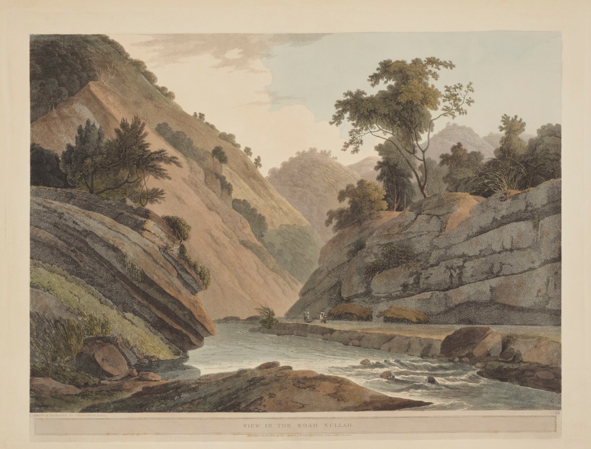 Thomas Daniell RA, View In The Koah Nullah
