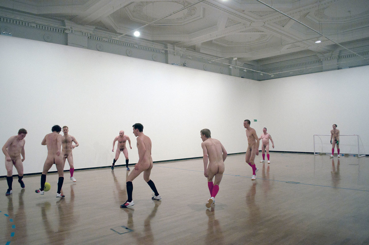 Football in Art Eddie Peake, Touch, 1 March 2012, Performance