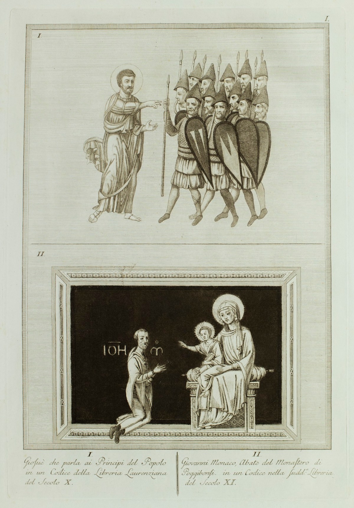Niccolò Pagni and Giuseppe Bardi, Illuminations from two manuscripts in the Laurentian Library, Florence
