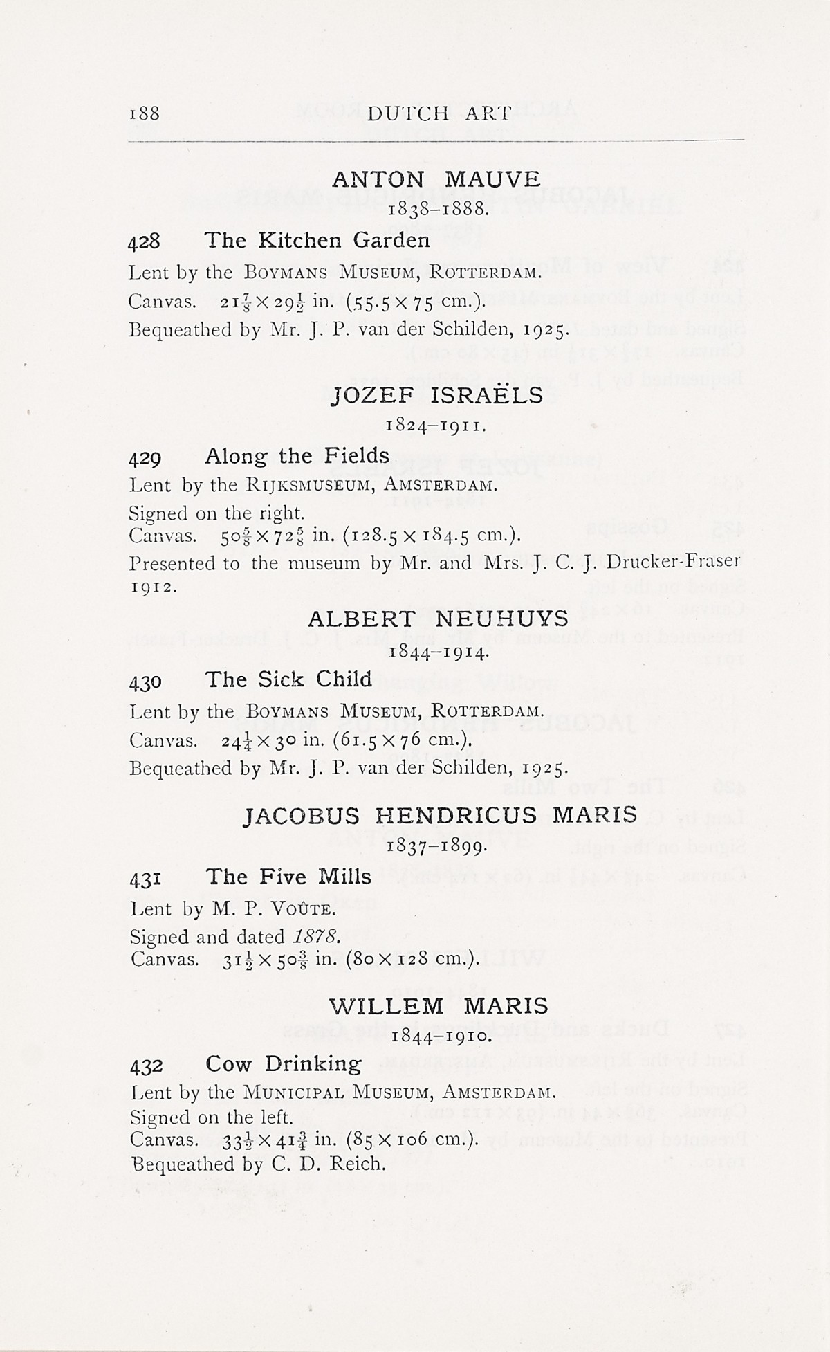 Page 192 of 1929 - Exhibition of Dutch Art 1450-1900