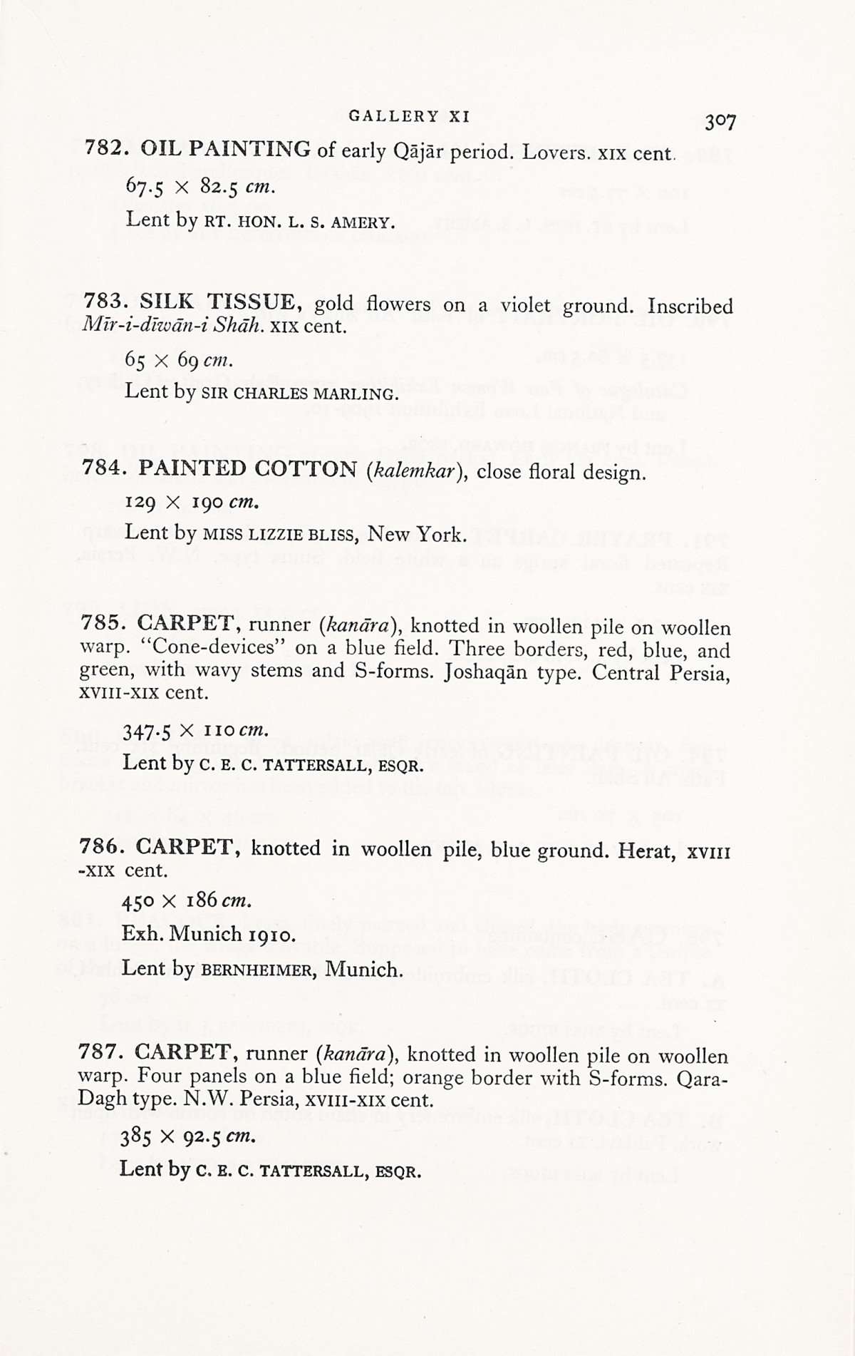 Page 335 of 1931 - International Exhibition of Persian Art