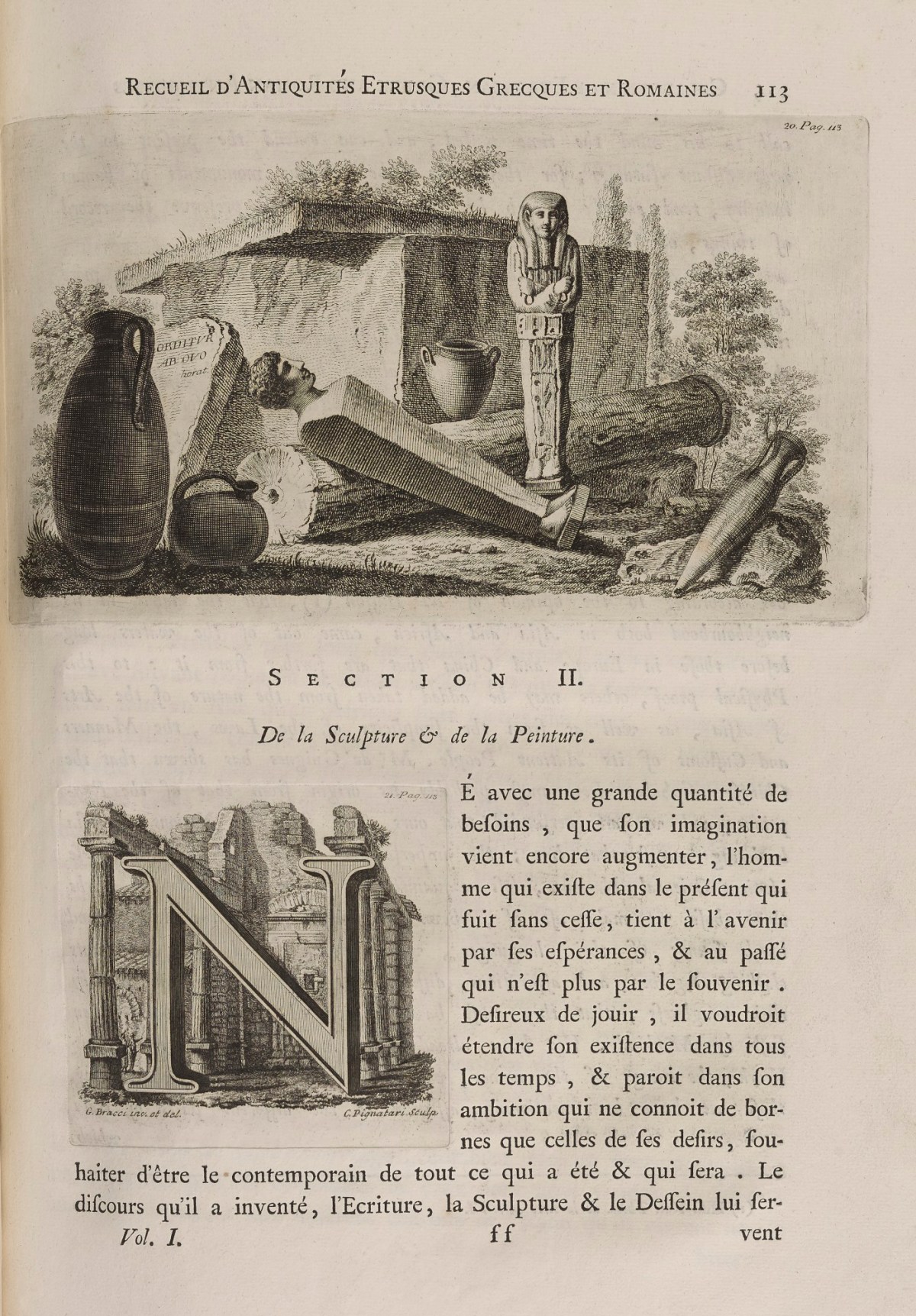 Sir William Hamilton, Of Sculpture and Painting
