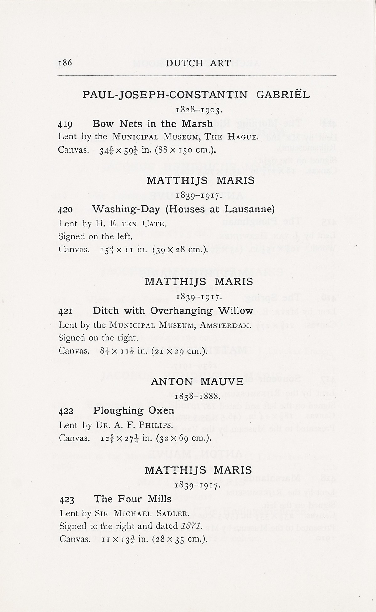 Page 190 of 1929 - Exhibition of Dutch Art 1450-1900