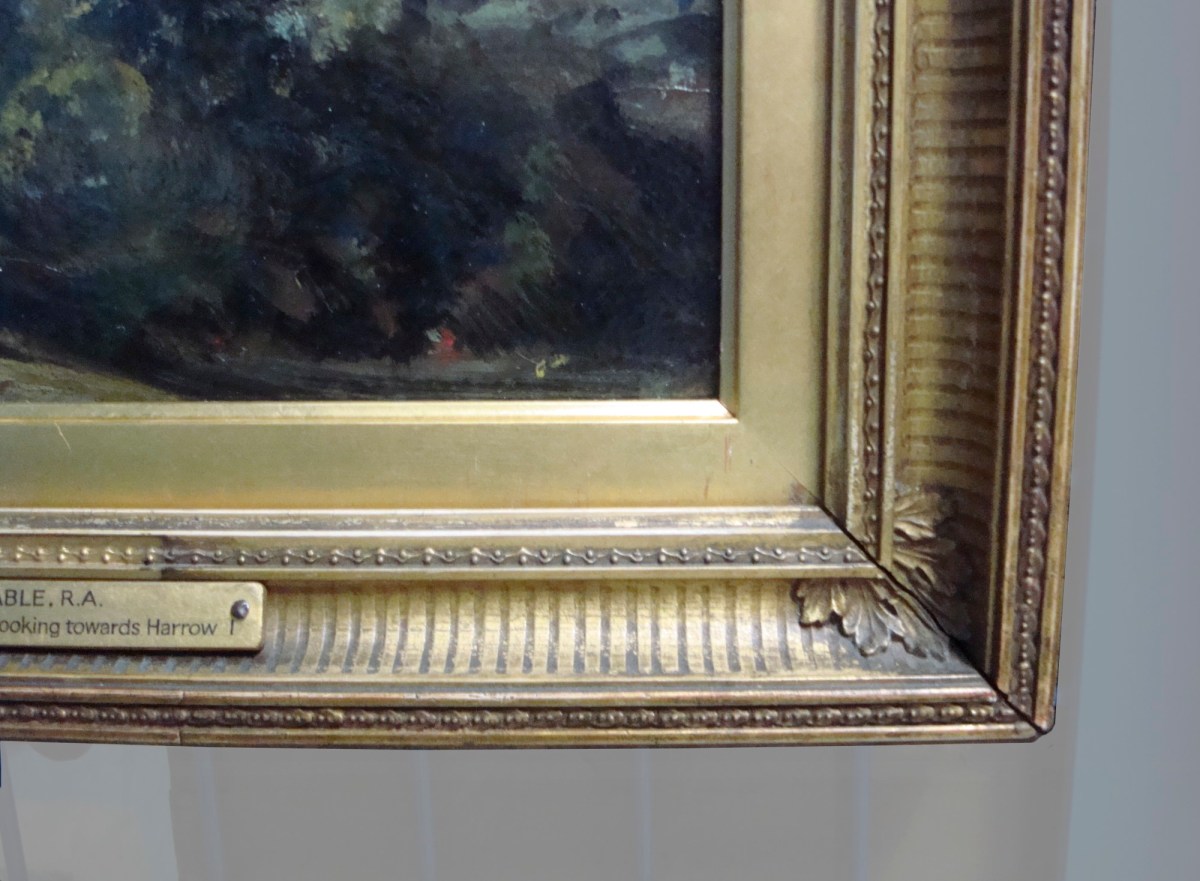Unknown, Frame for John Constable RA 'Hampstead Heath looking towards Harrow (I)'