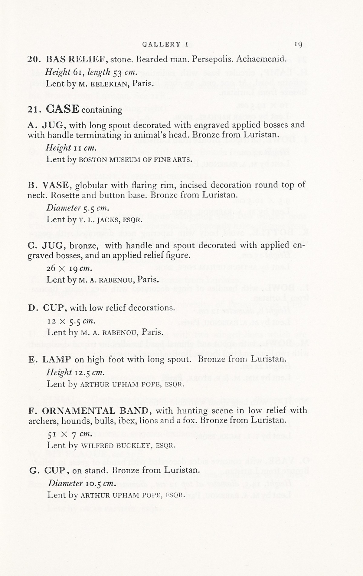 Page 47 of 1931 - International Exhibition of Persian Art