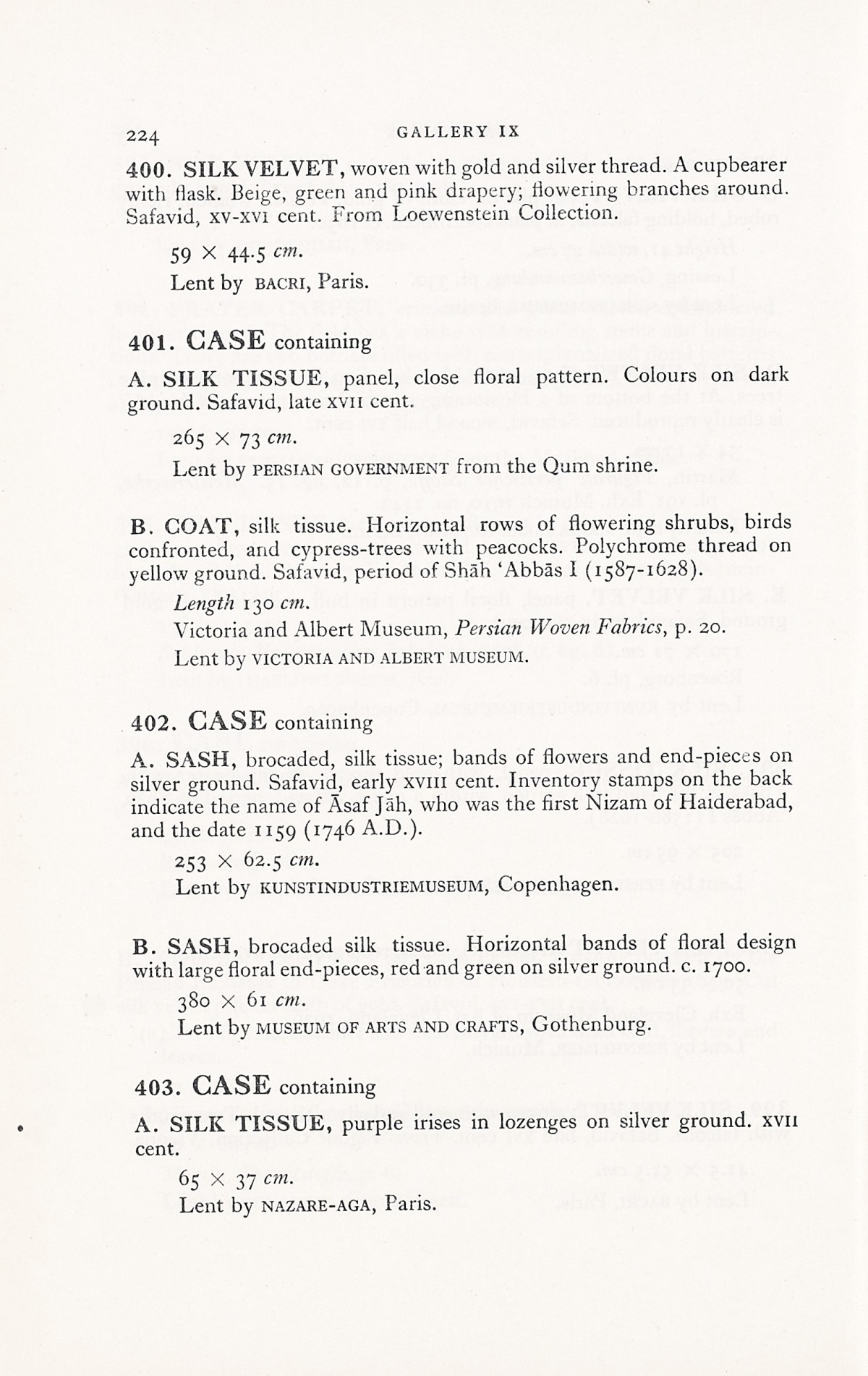 Page 252 of 1931 - International Exhibition of Persian Art