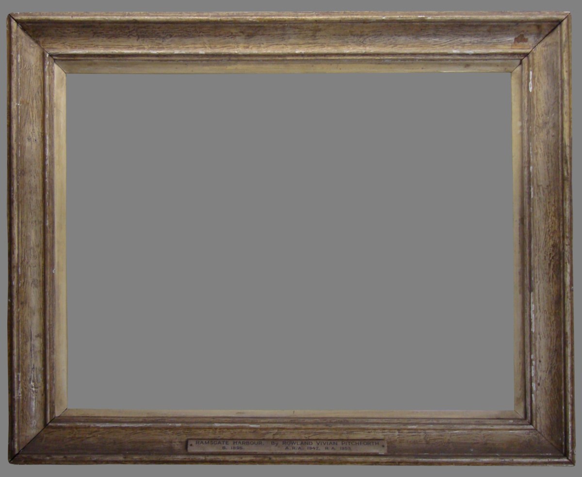 Unknown, Frame for R.V. Pitchforth 'Ramsgate Harbour'
