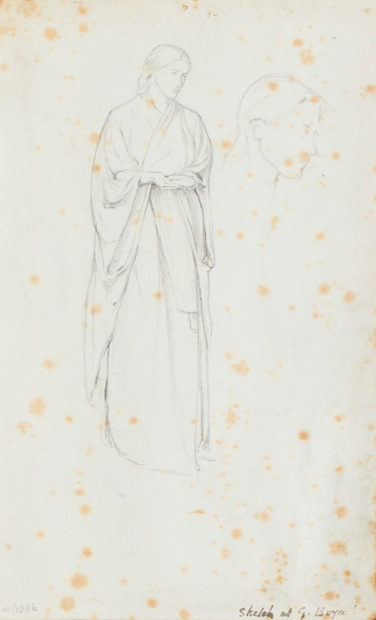 Henry Hugh Armstead RA, A standing woman