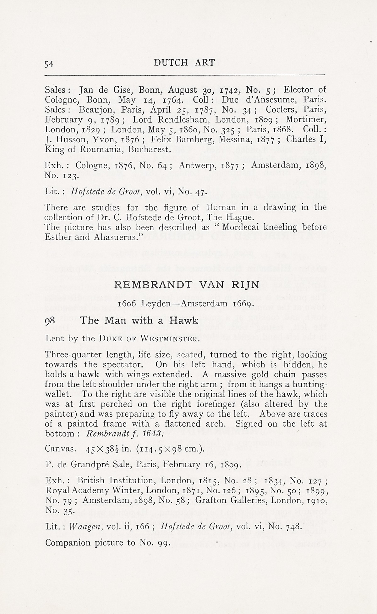 Page 58 of 1929 - Exhibition of Dutch Art 1450-1900