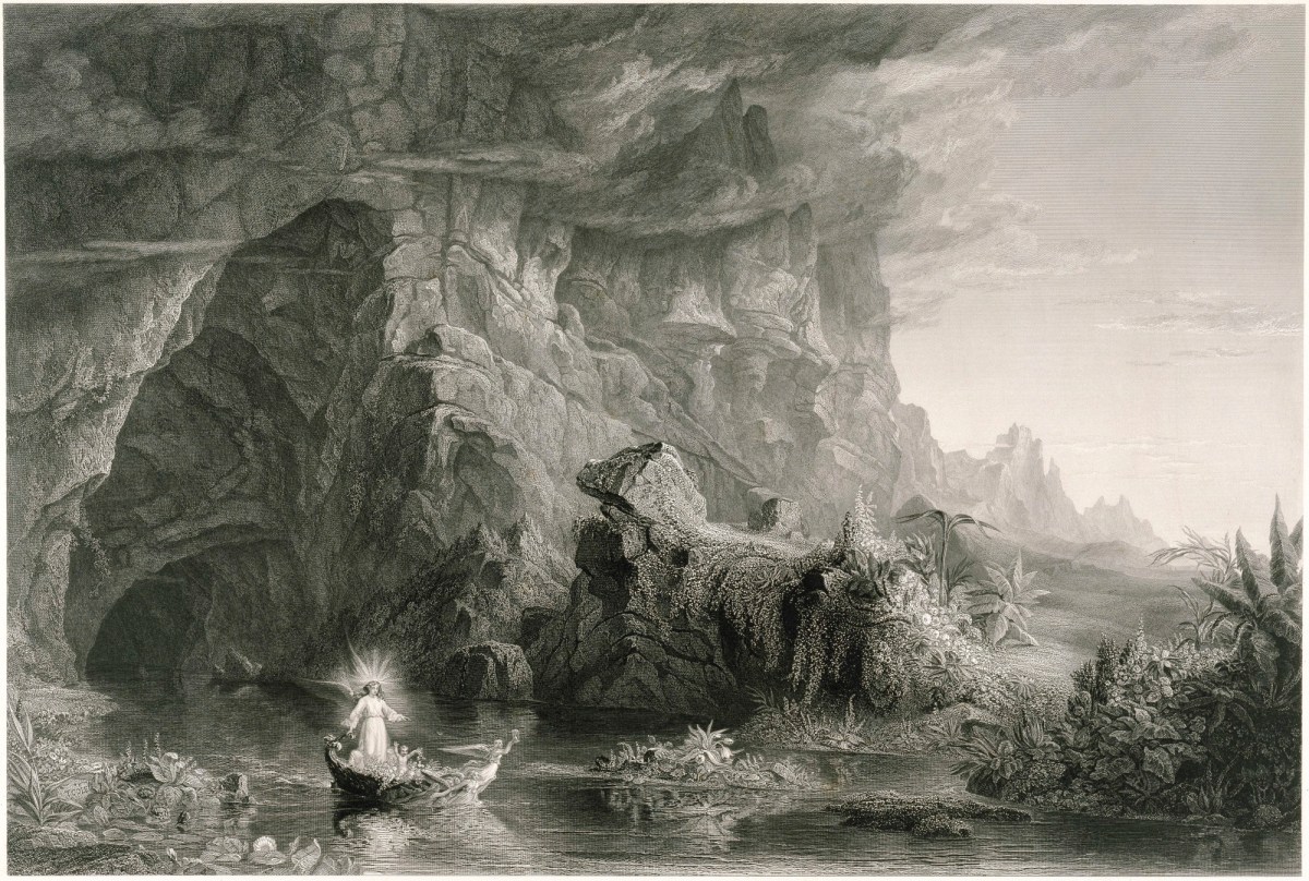 James Smillie, The Voyage of Life: Childhood