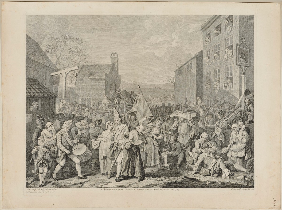 William Hogarth, The March to Finchley