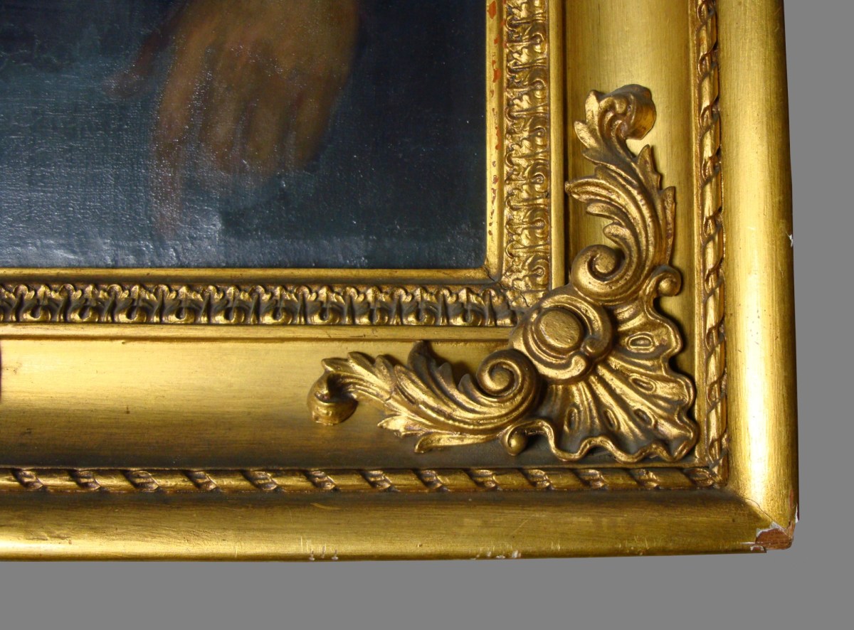 Unknown, Frame for Mary Smirke 'Portrait of Robert Smirke, R.A.'