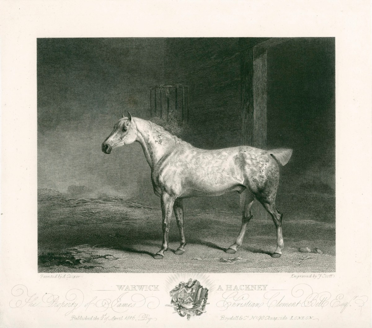 Abraham Cooper RA, Warwick - A Hackney
