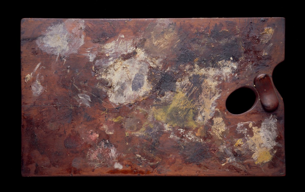 , Palette owned by John Constable, R.A.
