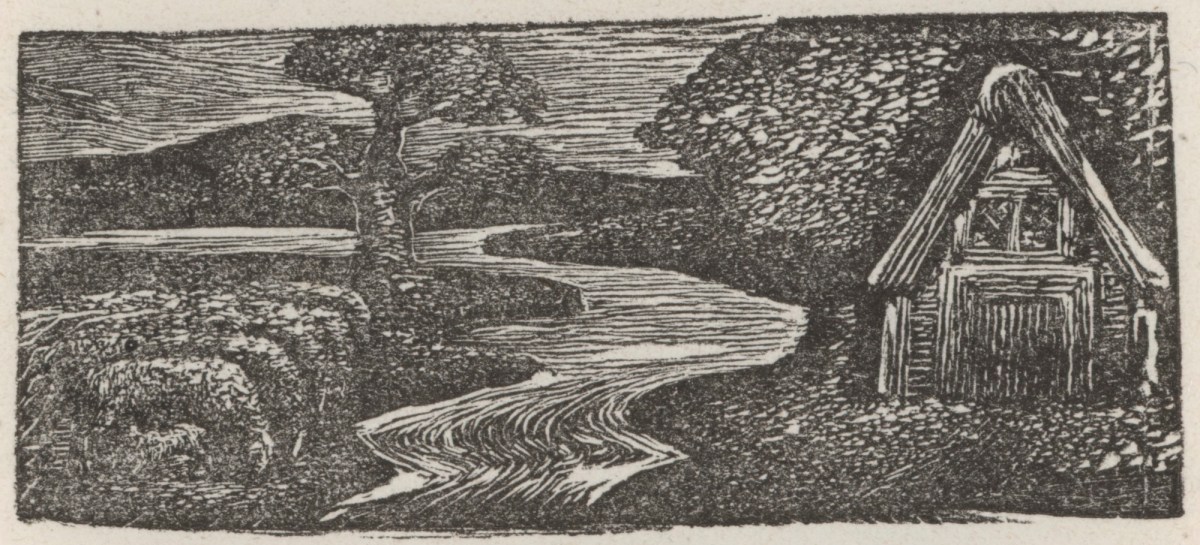 William Blake, Sabrina's Silvery Flood