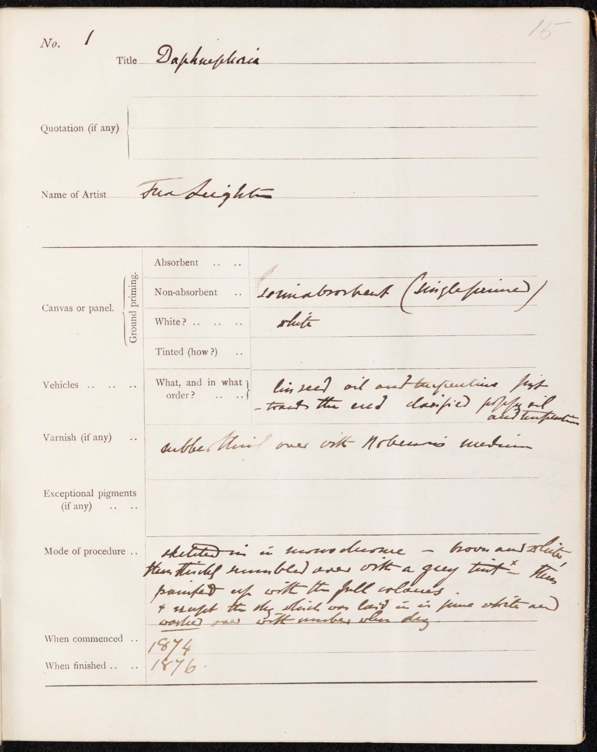 , Members' methods of procedure