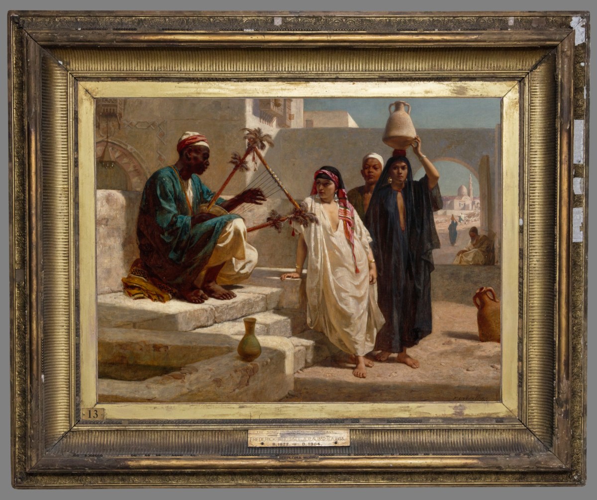 Unknown, Original frame for Frederick Goodall RA 'The Song of the Nubian Slave'